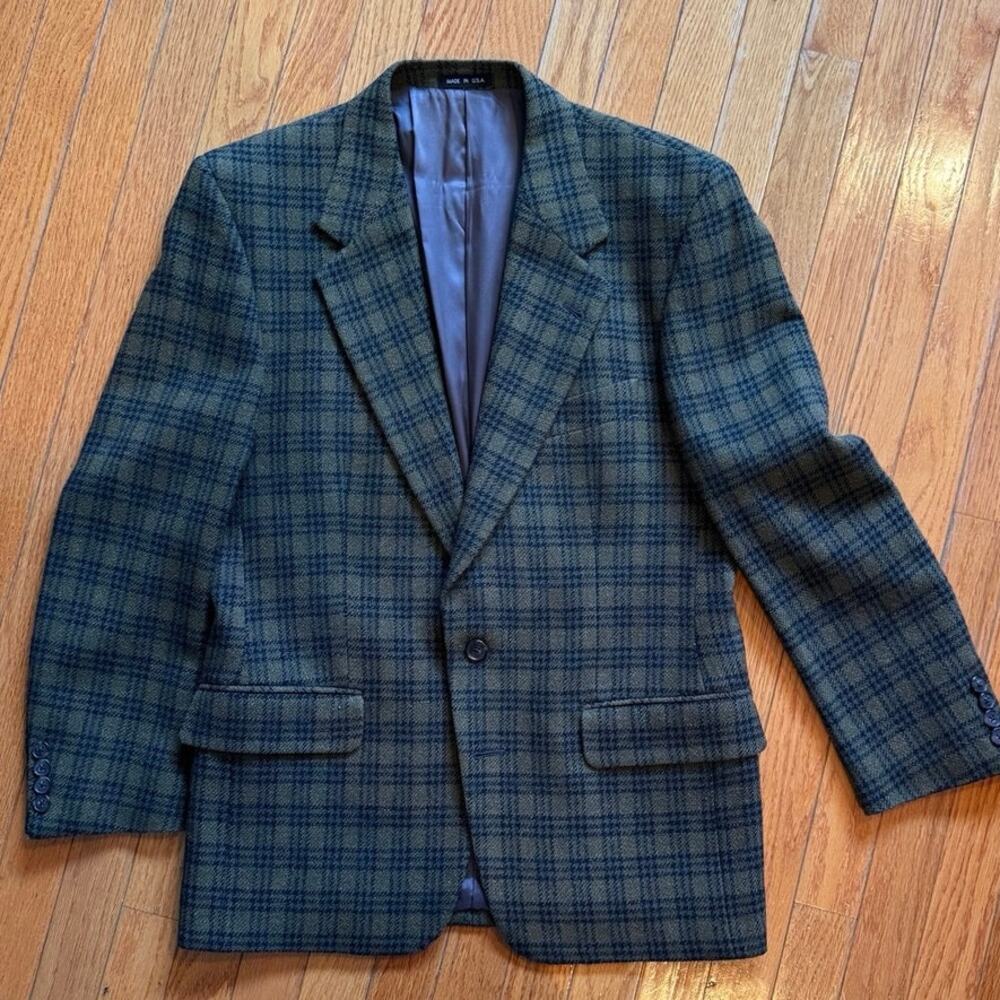 Vintage Joseph Abboud (Bigsby Kruther) | Made in US | 38S | 90s Power Sport Coat